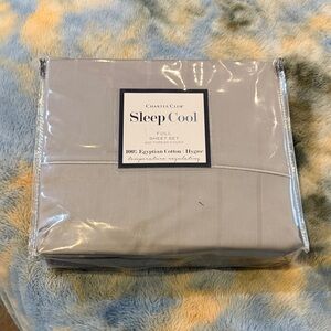 Charter Club Sleep Cool Full Sheet Set in Gray